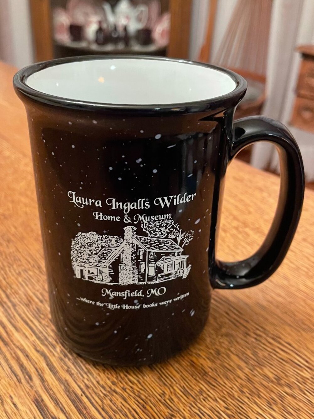 Laura Ingalls Wilder Home & Museum Mansfield, Missouri Souvenir Coffee Cup 14 Oz